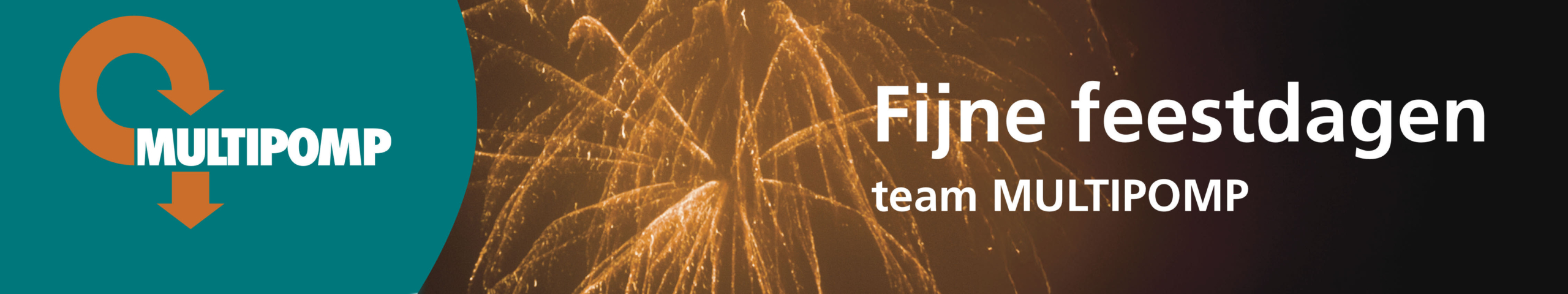 Multipomp-banner vuurwerk